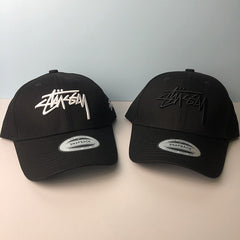 Stussy hat hat versatile embroidery letter cap raw outdoor sunshade baseball cap