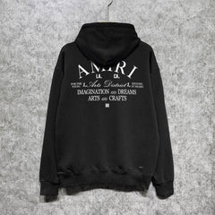 Amiri Hoodie Fashion Brand Hooded Hoodie