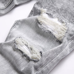 Amiri Jeans Ripped Stretch Jeans