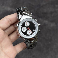 Men's watches three-eye design y2k retro men's models
