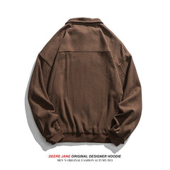 Men Pullover Hoodie Fall Loose Sweater