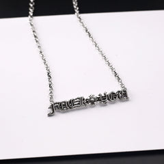 Chrome Hearts Necklace Vintage Male and Female Collarbone Chains