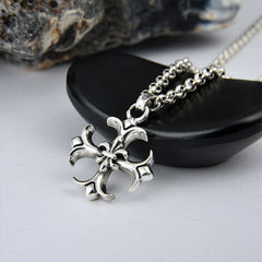 Chrome Hearts Necklace Men's and Women's Cross Necklace
