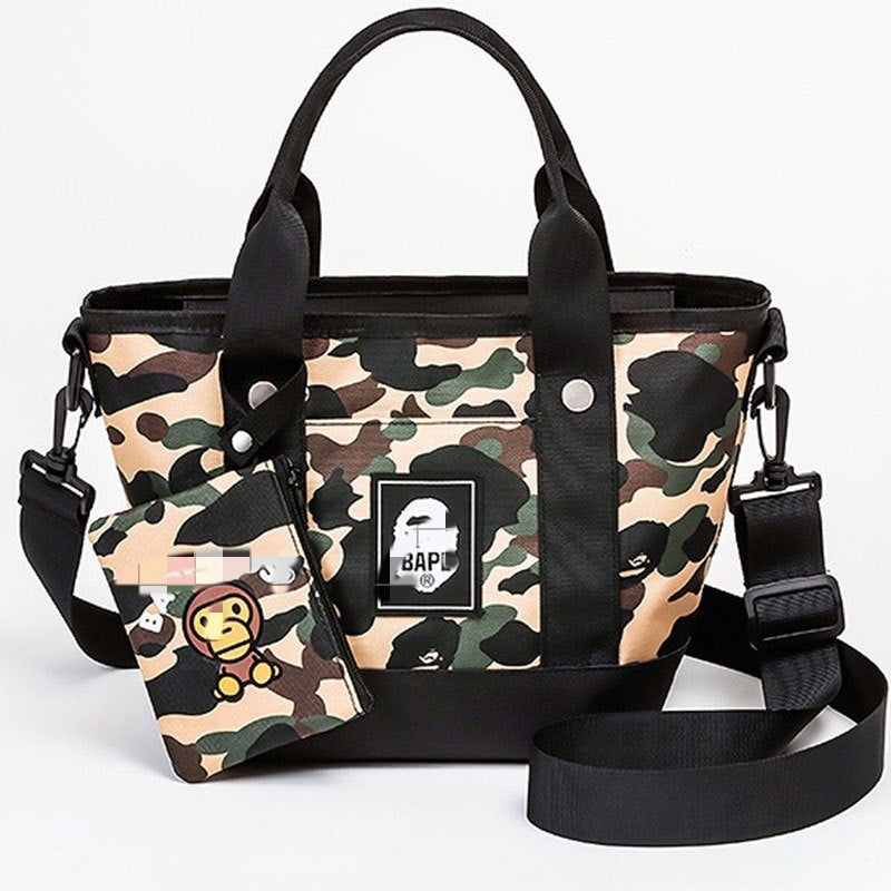 Bathing ape BAPE Bag Wallet Two-piece Set