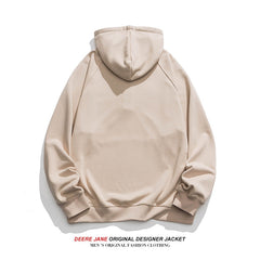 Men Pullover Hoodie Spring Sweater Men's Loose All-Match Spring and Autumn Simplicity Casual