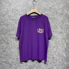 Amiri T Shirt Letter Print Casual Hip Hop Short Sleeve T-shirt