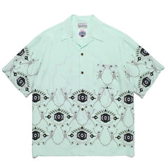 GUILTYPARTIES TIGER Shirts 23SS WOLF'S HEAD Spider Hawaiian Loose Short Sleeve Shirt Men