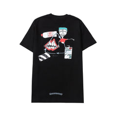CHH  Heart T Shirts Crowe Summer Short Sleeve Hip Hop Men's and Women's T-Shirts