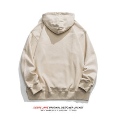 Men Pullover Hoodie Spring Sweater Men's Loose Casual Casual Student Coat