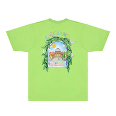 Casablanca T Shirts Street High-quality pure cotton
