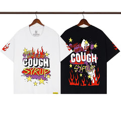 COUGH SYRUP T shirts High-quality pure cotton streetwear