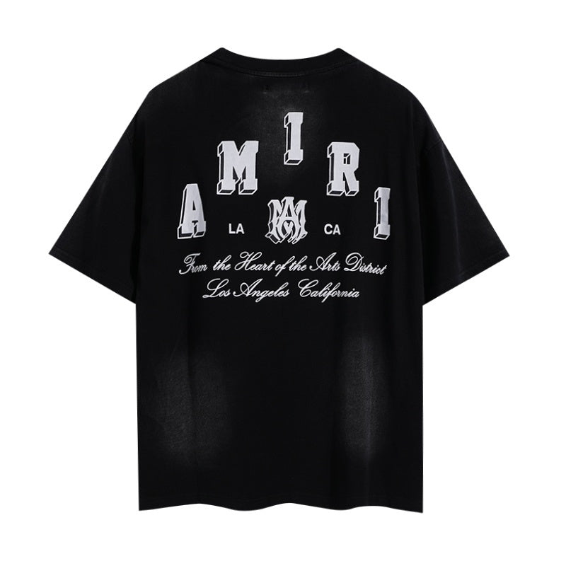 Amiri T Shirts Washed Series