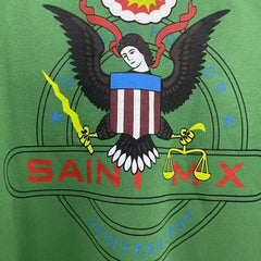 Saint Michael Printed Cotton Sweatshirt