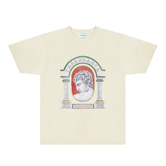 Casablanca T Shirts Street High-quality pure cotton