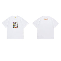 Bathing ape Bape T Shirts High-quality 100% cotton streetwear