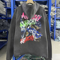 Saint Michael hoodie with printed design - fashionable