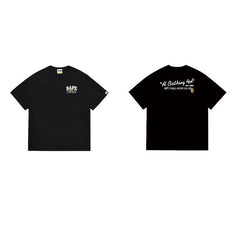 Bathing ape Bape T Shirts High-quality 100% cotton streetwear