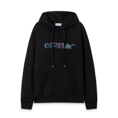 OW angel oil painting pattern pullover hooded sweater