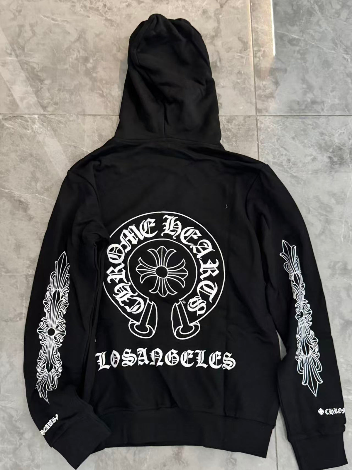 Chorme Heart hoodie Clearance sale at rock-bottom price L size, Chest 104cm, Length 69cm