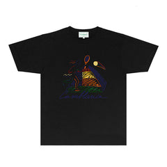 Casablanca T Shirts Street High-quality pure cotton
