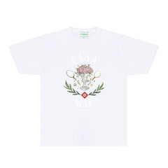 Casablanca T Shirts Street High-quality pure cotton