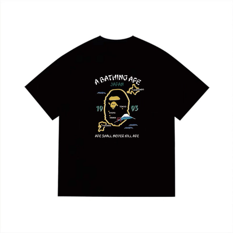 Bathing ape Bape T Shirts High-quality 100% cotton streetwear