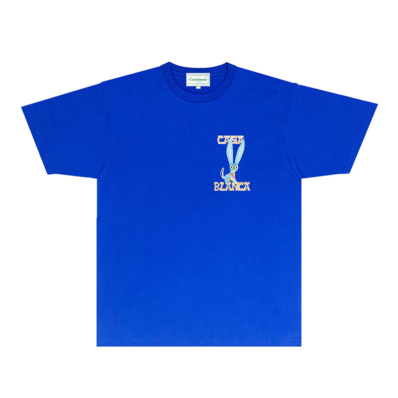Casablanca T Shirts Street High-quality pure cotton