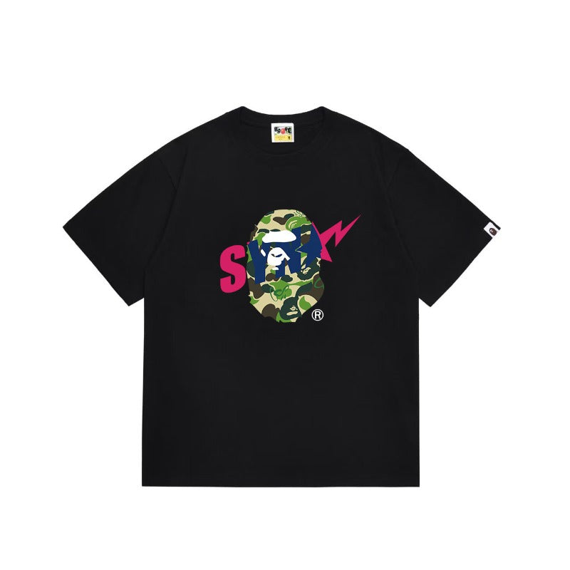Bathing ape Bape T Shirts High-quality 100% cotton streetwear