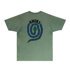Amiri T Shirts Printed Trendy Pure Cotton