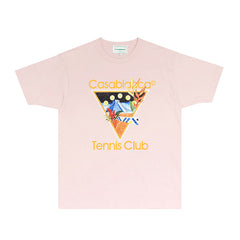 Casablanca T Shirts Street High-quality pure cotton
