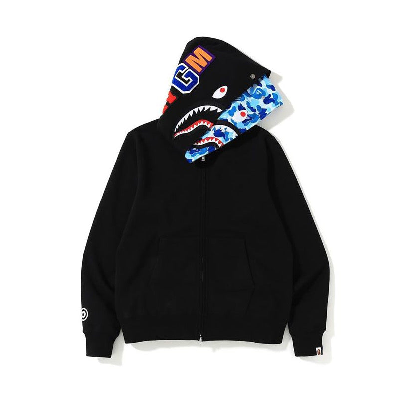 Bathing Ape Bape Hoodie Camouflage Cardigan Men's and Women's Sweater Hoodie Coat