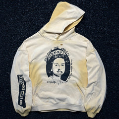 Unisex Vintage Hoodie [Fading Sunset Yellow] PalyHollywood SS25 Save the Queen Limited Edition