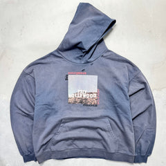 Unisex Vintage Hoodie [Vintage Dark Grey-Blue] PalyHollywood SS25
