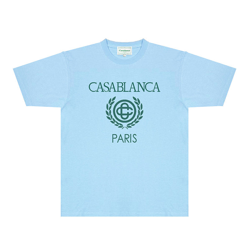 Casablanca T Shirts Street High-quality pure cotton