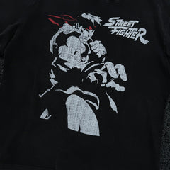 Unisex Vintage T Shirts Street Fighter Wind, Forest, Fire, Mountain Limited Edition ¨C High-Street Style Featuring Premium Distressed Wash Craftsmanship
