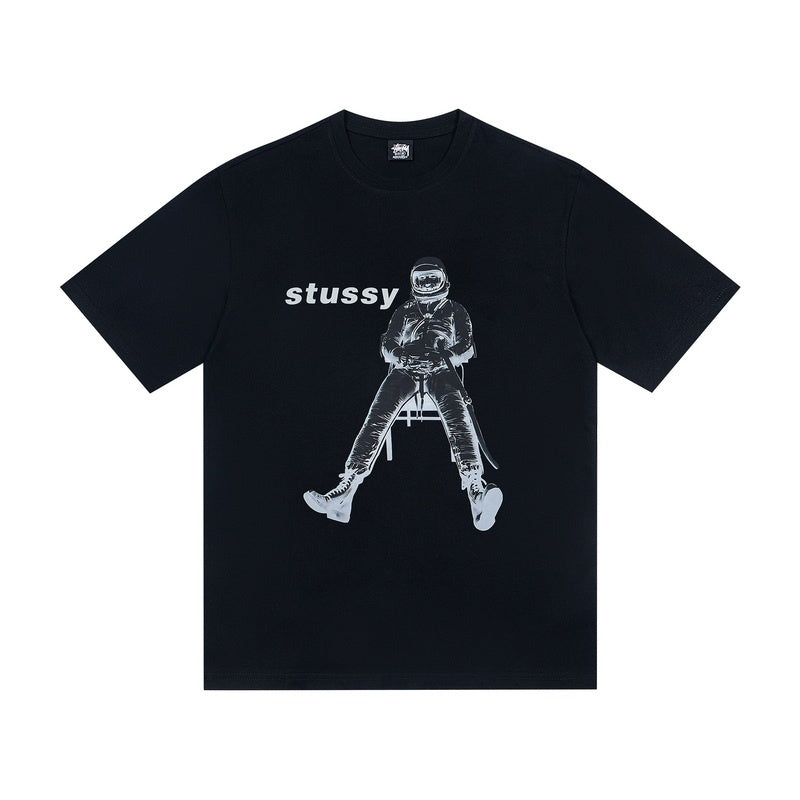 Stussy T shirts High-quality 260g pure cotton double yarn fabric