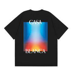Casablanca T SHIRTS High-quality pure cotton streetwear