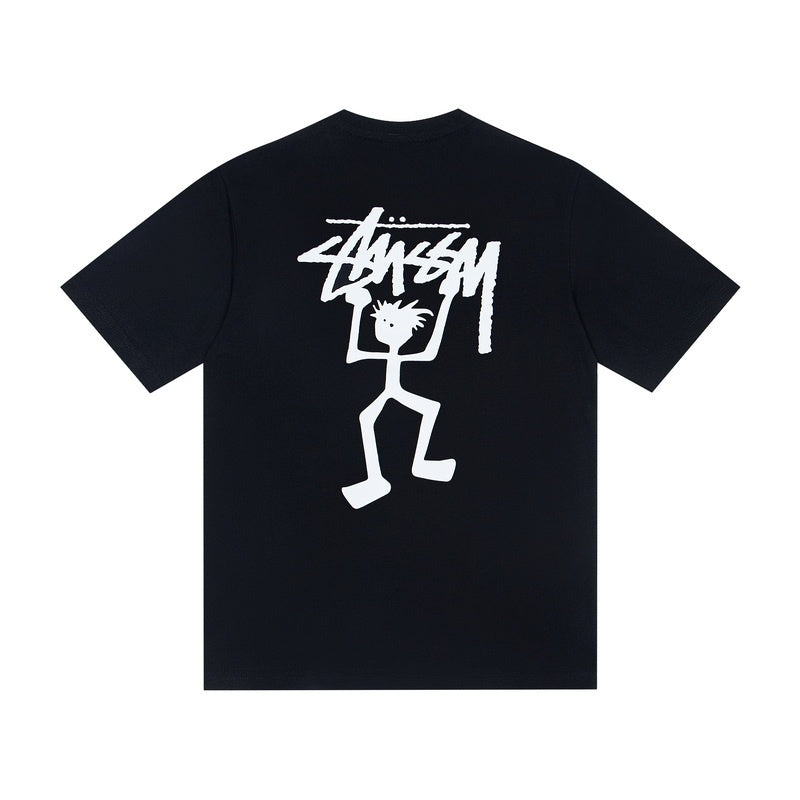 Stussy T shirts High-quality 260g pure cotton double yarn fabric