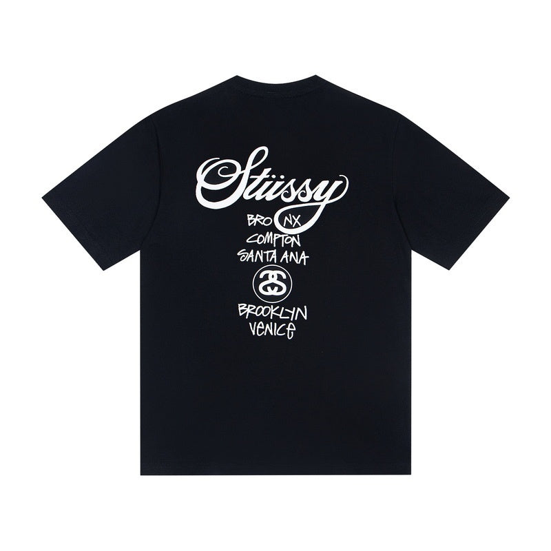 Stussy T shirts High-quality 260g pure cotton double yarn fabric