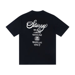 Stussy T shirts High-quality 260g pure cotton double yarn fabric