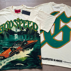 Godspeed T Shirts 260g pure cotton fabric