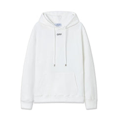 OW Phantom Arrow Pattern Pullover Hooded Sweater