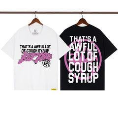 COUGH SYRUP T shirts High-quality pure cotton streetwear