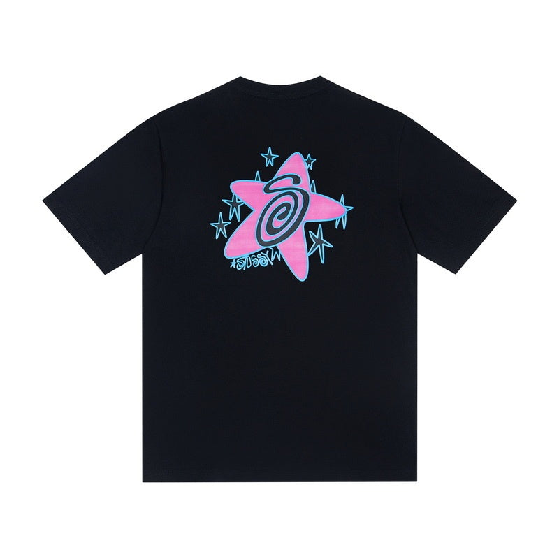 Stussy T shirts High-quality 260g pure cotton double yarn fabric
