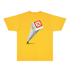 Casablanca T Shirts Street High-quality pure cotton