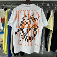 Godspeed t Shirts Racer F1 Champagne Printed Cotton Casual Short Sleeve T-Shirt Men and Women