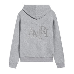 Amiri Hoodie Purple-outlined font