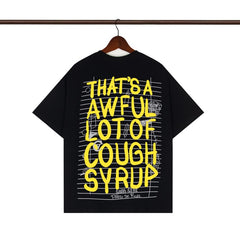 COUGH SYRUP T shirts High-quality pure cotton streetwear