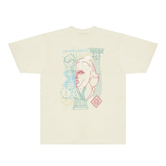 Casablanca T Shirts Street High-quality pure cotton
