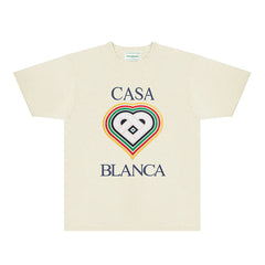 Casablanca T Shirts Street High-quality pure cotton